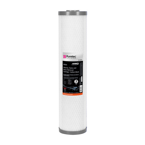Carbon Block Water Filter Cartridge 20in 5UM [190367]