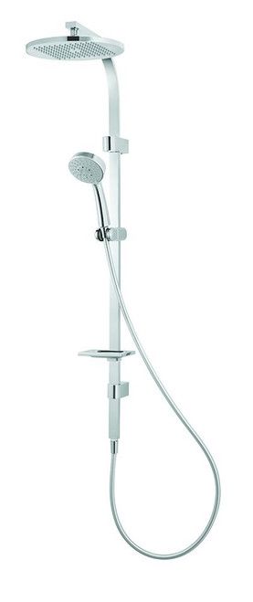 Amio Exposure Rail/Hand Shower 5 Function 3Star Chrome [110189]