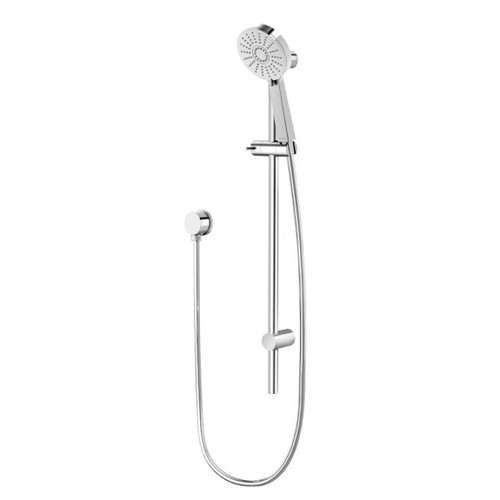 Krome Hand/Rail Shower Airstream 120mm 3 Function 3Star Chrome [124949]