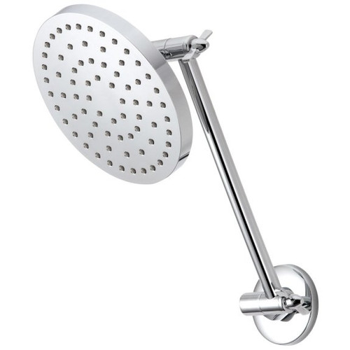 Krome Hi-Rise Shower 150mm Round Head 3Star Chrome [124953]