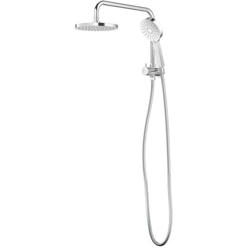 Krome 100 Short Shower System (no rail) Airstream 3 Function 3Star Chrome [150597]
