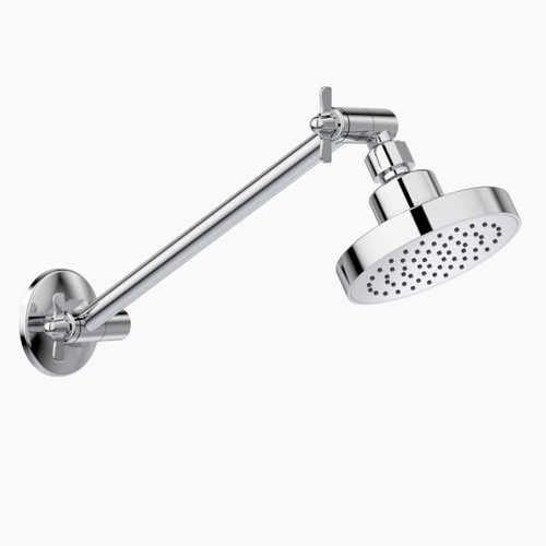 Round Basic Adjustable Shower Chrome 3Star [156397]