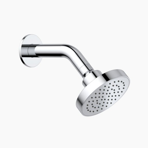 Round Basic Fixed Shower Chrome 3Star [156398]
