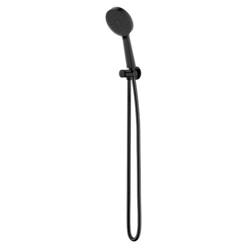 Krome Hand Shower Airstream 120mm 3 Function 3Star Matte Black [156664]