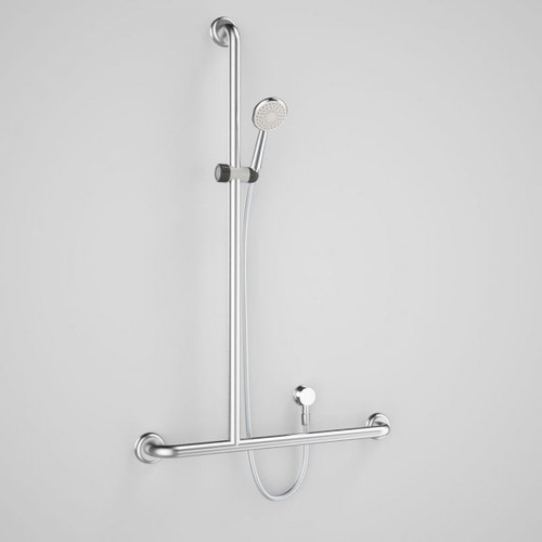 Plus Starsafe II Inverted T Hand Shower Set Left Hand Chrome [166557]