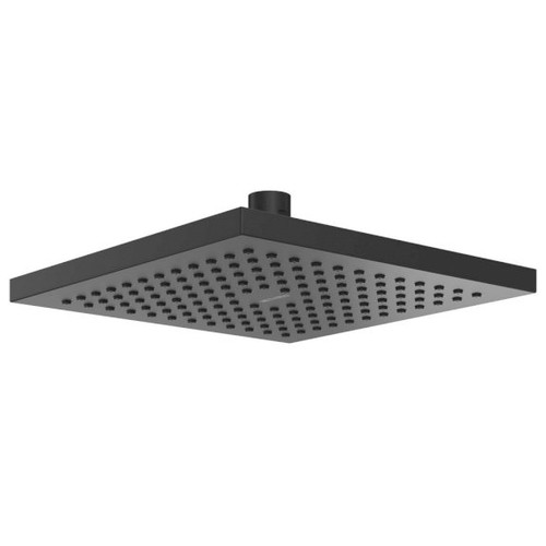 Rere Overhead Shower Head only 200mm Square 3Star Matte Black [192409]