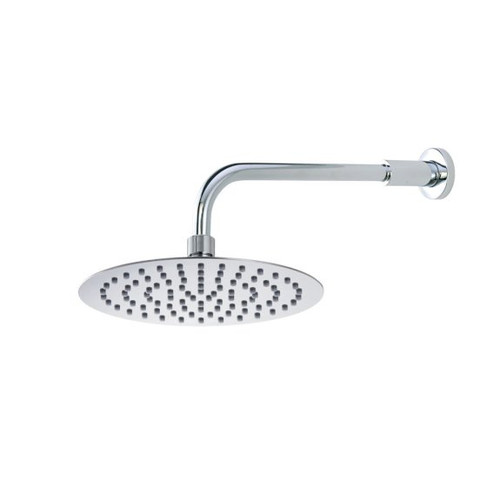 Shower 200mm Round Head on a Straight wall mounted arm 3Star Stainless steel [194036]