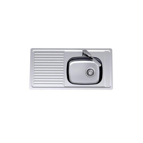Benchmark Single End Right Hand Bowl Stainless Steel 1 Tap Hole [066614]