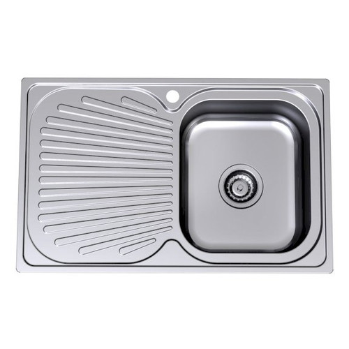 Vital Single End Right Hand Bowl 1 Tap Hole [105645]