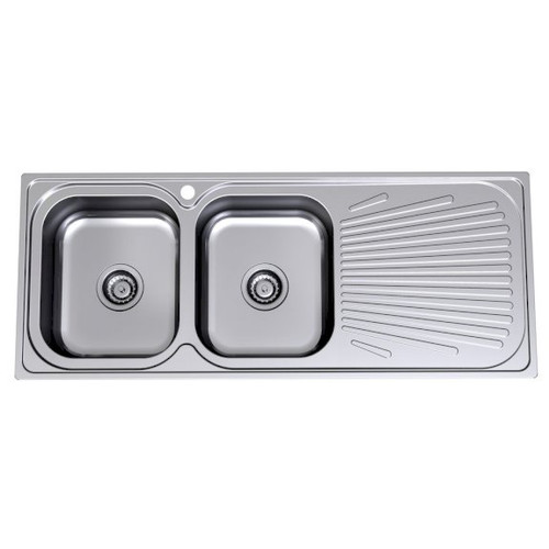 Vital Double End Left Hand Bowl 1 Tap Hole [105650]
