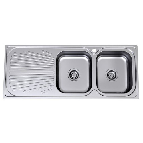 Vital Double End Right Hand Bowl 1 Tap Hole [105651]