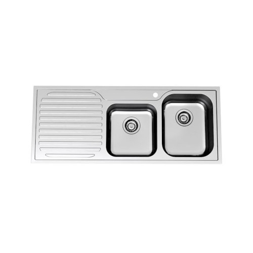 Monaco 1.75 End Bowl Right Hand Stainless Steel 1 Tap Hole [107445]