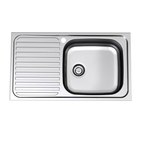 Single End Radiant Sink Right Hand Bowl 1 Tap Hole [116082]