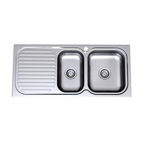 R150 1.75 End Bowl Right Hand Bowl 1 Tap Hole [116085]