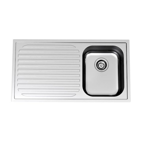 SINK MONACO NEW SNG BOWL R/H NTH 930MM S/S [121097]