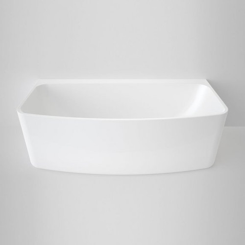 Urbane Freestanding Back-to-Wall Bath 1675mm White [134700]