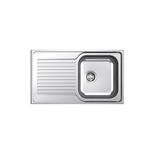 Punch Single End Right Hand Bowl Stainless Steel 1 Tap Hole [136078]