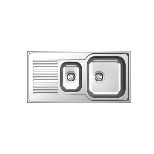 Punch 1.5 End Bowl Right Hand Bowl Stainless Steel 1 Tap Hole [136081]