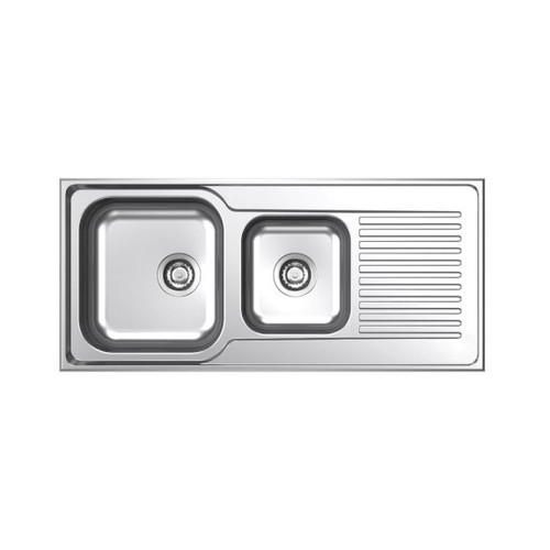 SINK PUNCH 1-3/4 END BOWL NTH 1100MM S/S [136082]