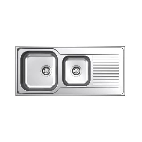 Punch 1.75 End Left Hand Bowl Stainless Steel 1 Tap Hole [136083]
