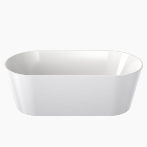 Round Freestanding Bath 1600mm No Overflow White [156437]