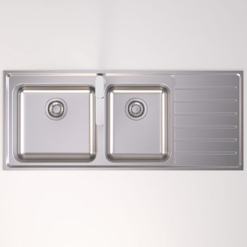 Luna 1.75Eb Left Hand Bowl Stainless Steel 1 Tap Hole [166496]