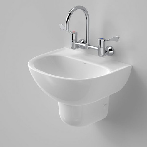 Care 500 Wall Basin White 3 Tap Holes [192197]