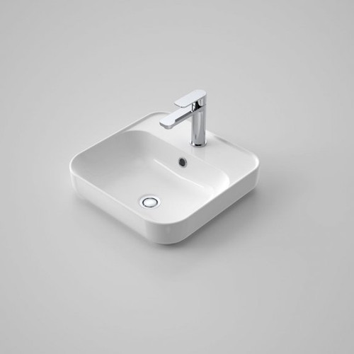 Tribute Square 420 Inset Basin with Overflow 1 Tap Hole [192222]