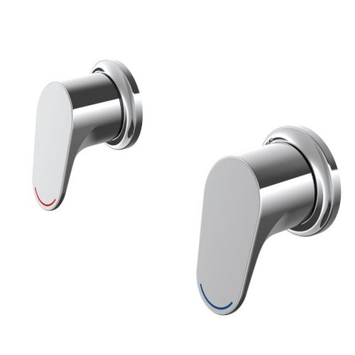 Maku Wall Taps (Top Assembly) Chrome (Pair) [125272]