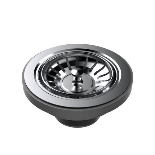 Basket Waste with Plug 90mm x 50mm with 50mm Tail Stainless Steel [068223]