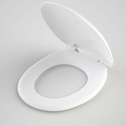 Caravelle Care Double Flap Toilet Toilet Seat White [064414]
