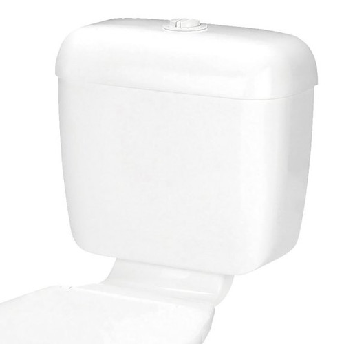 Symphony Connector Bottom Inlet Cistern (Includes Seat & Link) 4.5/3L White 4Star [111306]