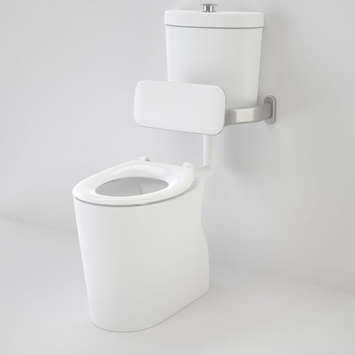 Care 610 Cleanflush® Connector Easy Height SNV Suite w/Backrest & Caravelle Single Flap Seat White 4Star [191952]