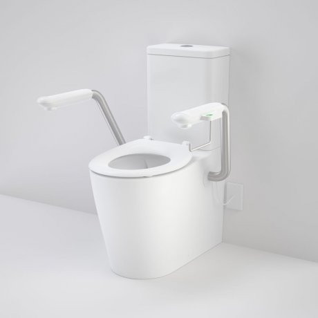 Care 660 Cleanflush Wall Faced CC Easy Height BE Suite with Nurse Call Armrests Right & Caravelle Single Flap Seat AG [191967]