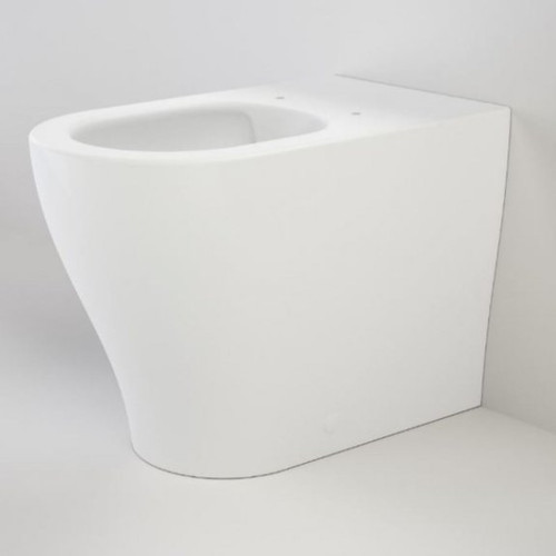 Luna Cleanflush® Back-to-Wall Faced Bottom Inlet Pan White [192055]