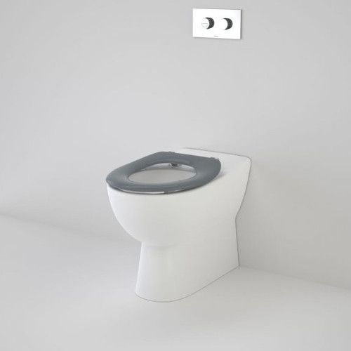 Leda Care Invisi Series II® Wall Faced Suite w/Caravelle Care Single Flap Seat Anthracite Grey NTH 4Star [192035]