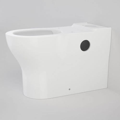 Opal Cleanflush Easy Height Wall Faced Couple Pan with Armrest Holes (No Seat & No Cistern) [192077]