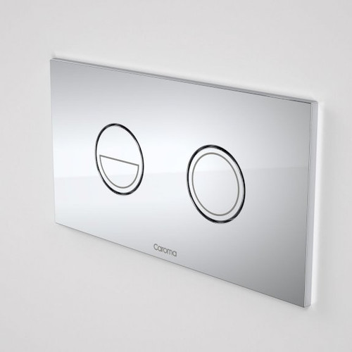Invisi Series II® Round Dual Flush Plate & Buttons (Metal) Satin [192453]