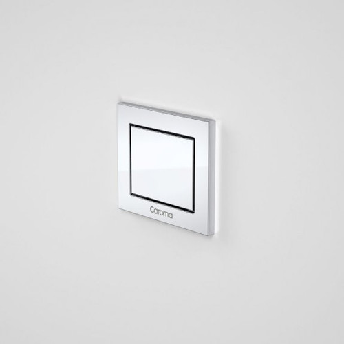 Invisi Series II® Rectangular Single Flush Custom Button Chrome [192455]