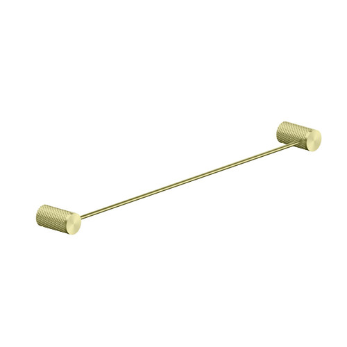 Opal Towel Rail Single 600mm Brushed Gold [195824]