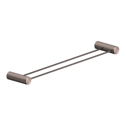 Opal Towel Rail Double 600mm Brushed Bronze [195828]