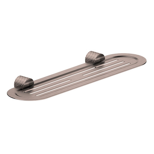 Opal Metal Shower Shelf Brushed Bronze [195833]