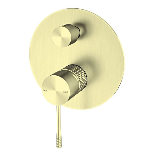 Opal Bath & Shower Diverter Mixer Brushed Gold [195800]