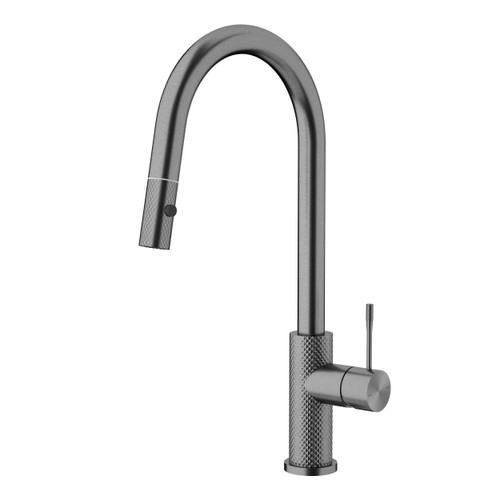 Opal Sink Mixer with Pull-Out Vegie Spray 5Star Graphite [195803]