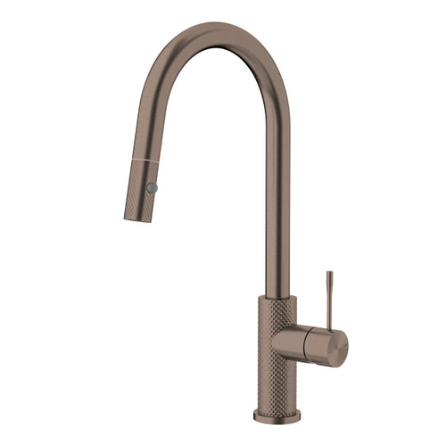 Opal Sink Mixer with Pull-Out Vegie Spray 5Star Brushed Bronze [195805]
