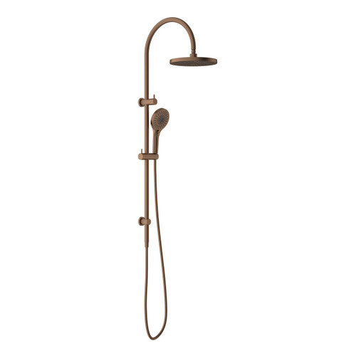 Opal Twin Shower 3Star Brushed Bronze [195851]