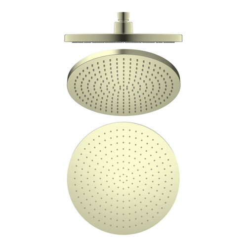 Air Shower Head/Rose Only 230mm Round 3Star Brushed Gold [195855]
