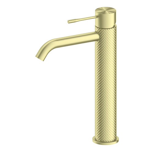 Opal Tall Basin Mixer 5Star Brushed Gold [195784]