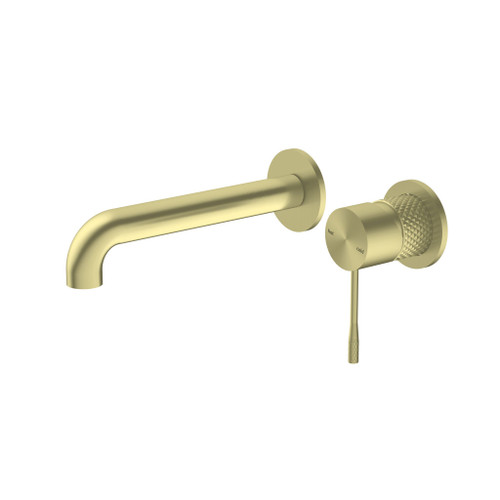 Opal Wall Bath or Basin Mixer (Separate Plate) 5Star Brushed Gold [195792]
