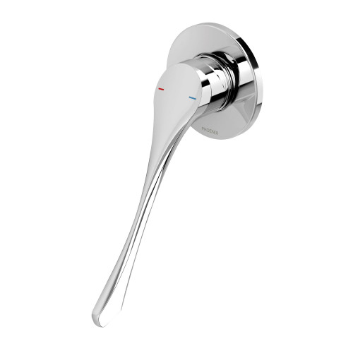 Ivy MKII Wall Bath or Shower Mixer with Extended Handle Chrome [200853]